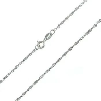 Řetízek Stříbrný dětský řetízek lambáda délka řetízku 38cm