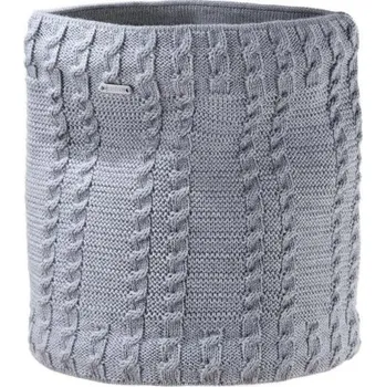 Nákrčník Kama pletený Merino nákrčník S21 109 - světle šedá 25x26