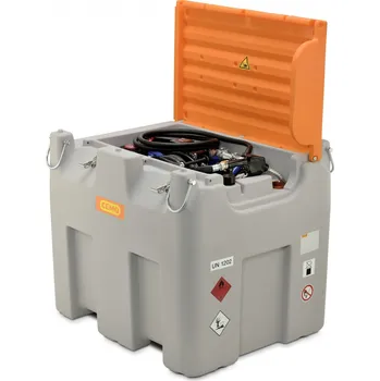 Palivová nádrž CEMO mobilní nádrž na naftu DT-MOBIL 980 litrů, 12V MAX 85l/min PREMIUM / NAVÍJEČ