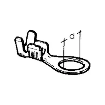 Kabelové oko kabelové oko prstencové 6 x 0,5 - 1
