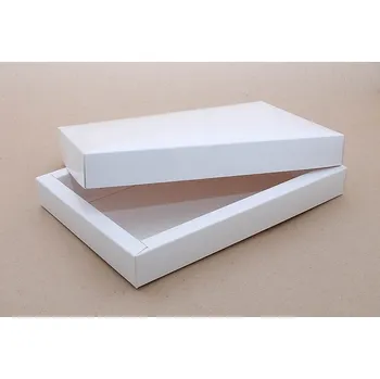 Cukrovinka Bonboniérová krabice na 24 kusů pralinek bílá