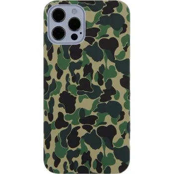 Pouzdro na mobilní telefon Maskáčový ochranný obal pro iPhone 11 Pro - zelený