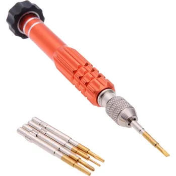 Šroubovák JAKEMY Precizní šroubovák se sadou nástavců (6 in 1) pro elektroniku JM-8140