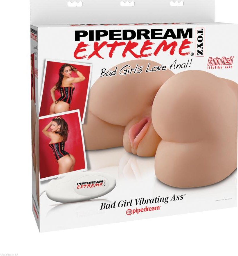Vibrační masturbátor Pipedream Bad Girl Vibrating Ass
