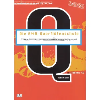 AMA QUERFLOETENSCHULE - WINN ROBERT + CD / škola hry na příčnou flétnu