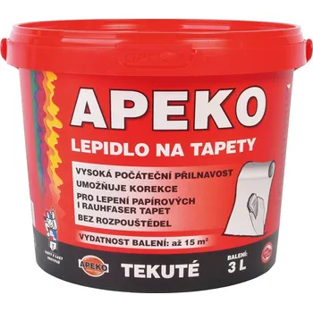 Průmyslové lepidlo APEKO Lepidlo tekuté na tapety 3 l