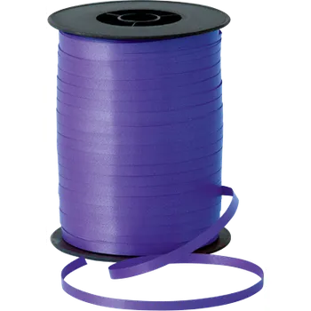 Balónek Qualatex Stuha vázací 500m - fialová