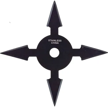 Vrhací hvězdice CHZ Vrhací hvězdice "SMALL-ARROW BLACK" čtyřcípá, černá