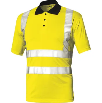 Pánské tričko Industrial Starter Reflexní polo tričko Basic Barva: Žlutá, Velikost: XL 08184-012-XL