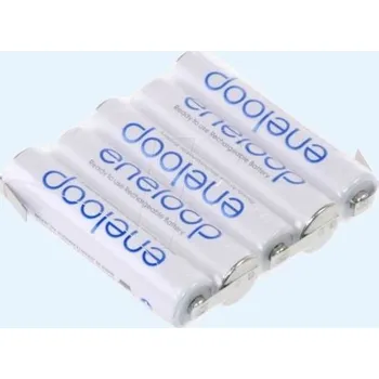 Článková baterie Sanyo Eneloop AA 2000mAh HR 3UTGB, BK-3MCCE - 6V - páskové vývody