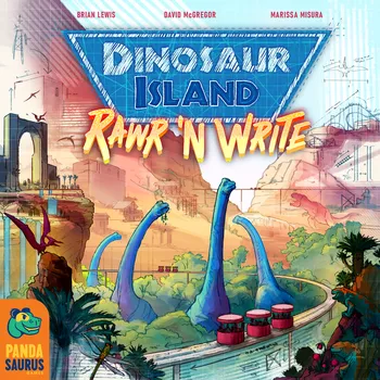 Desková hra Pandasaurus Games Dinosaur Island: Rawr n Write