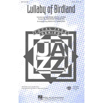 Lullaby of Birdland / SATB* a klavír/akordy