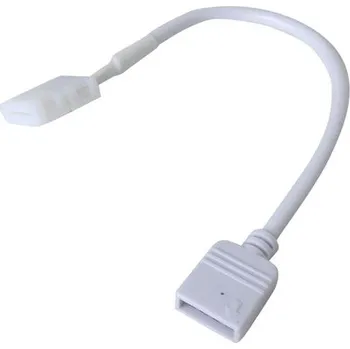 Elektroinstalační materiál Kabelová propojka RGB CLIP-zásuvka 4-Pin 10 mm, délka 15cm