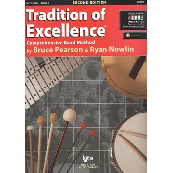 Tradition of Excellence 1 + Audio Video Online / percussion