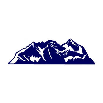 Samolepící dekorace SAMOLEPKA Krajina hory 024 levá (23 - tmavě modrá) NA AUTO, NÁLEPKA, FÓLIE, POLEP, TUNING, VLASTNÍ TEXT, TISK, AUTOSAMOLEPKY.cz, POLEPY, OBRÁZEK, LOGO, SAMOLEPKY