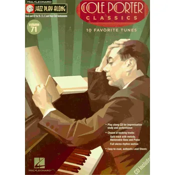Jazz Play Along 71 - COLE PORTER CLASSICS + CD