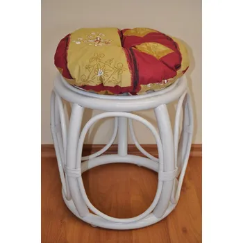 Taburet Axin Trading s.r.o. Polstr na ratanovou taburetku vínový motiv - průměr 35 cm Axin Trading s.r.o.