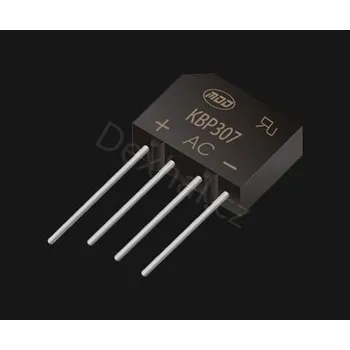 Usměrňovací můstek KBP307, 3A/1000V