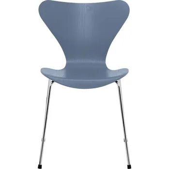 Jídelní židle Fritz Hansen Židle Series 7™, dusk blue / chrom