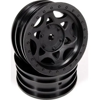 RC náhradní díl Axial 1.9 Walker Evans Street disky - černé (2 ks.)