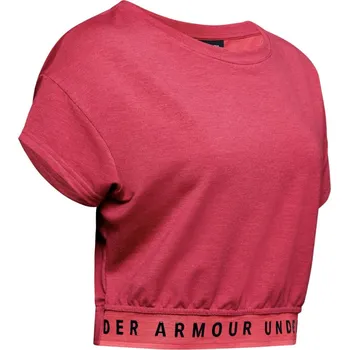 Dámské tričko Under Armour Dámské Tričko Under Armour Featherweight Fleece Crop Top