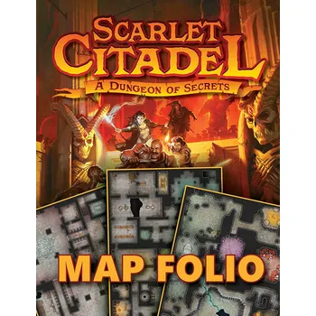 Desková hra Paizo Publishing Scarlet Citadel Map Folio