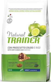 Krmivo pro psa Trainer Natural Maxi Adult Prosciutto/rýže 12 kg