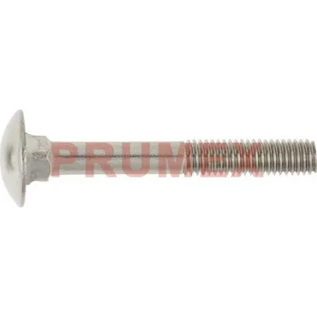 Šroub Šroub vratový DIN 603 M8x16 4.6 pozink s maticí DIN 555