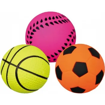 Hračka pro psa Míč mechová guma 70mm TRIXIE