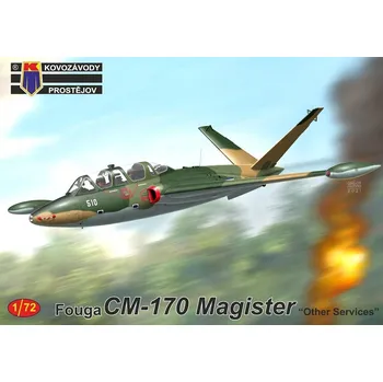 Plastikový model 1/72 Fouga CM-170 Magister (3x camo)