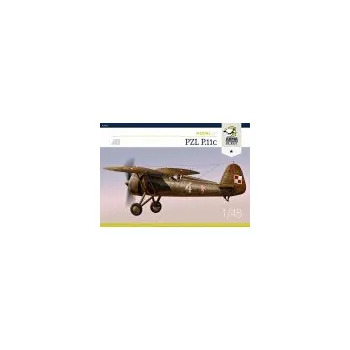 Plastikový model 1/48 PZL P.11c Model Set (2x camo)