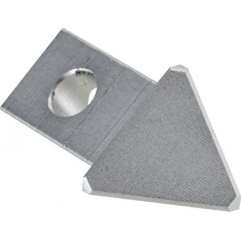 Stavební profil FMAE/8 - vnější roh, hliník eloxovaný stříbro 93031