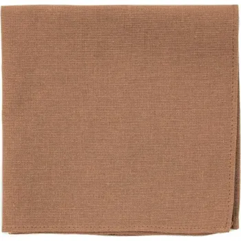 Šátek Bubibubi Hnědý kapesníček do saka Cinnamon