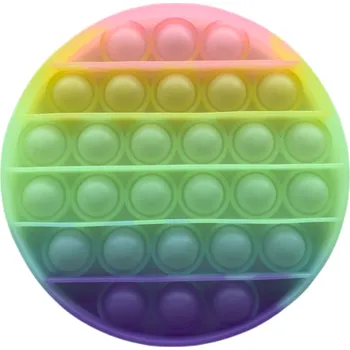 POP IT Pop It antistresová hračka Kruh neonový duhový