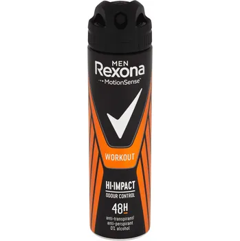 Rexona Men Workout Hi-Impact 48 h antiperspirant ve spreji 150 ml