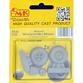 Plastikový model CMK 1/32 Westland Whirlwind Mk.I Wheels (SP.HOB.)