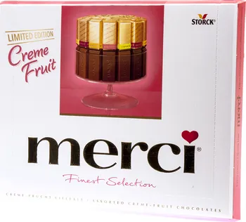 Bonboniéra Storck Merci Creme Fruit 250 g