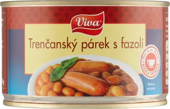 Hotové jídlo Viva Trenčanské párky s fazolí 400 g