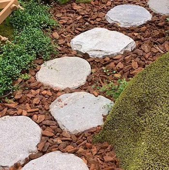 Zahradní dekorace Oválné nášlapy L 1 ks