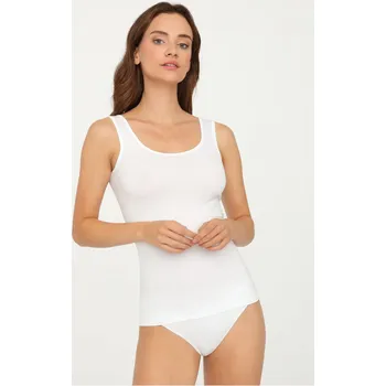 Dámské bezešvé tílko Gatta Tank Top barva: Bílá (Bianco), Velikost: L