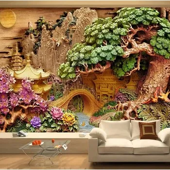 Fototapeta Solution Media 3D tapeta - Vesnice MU3113 2 - Voděodolná hedvábná tkanina - Textilní tapeta lesklá - 200g/m2