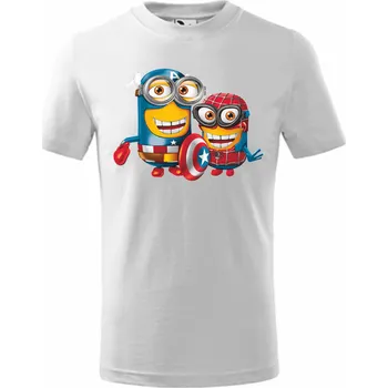 Chlapecké oblečení ON-DESIGN Tričko dětské MIMONI Velikost: 110 cm/4 roky, Barva: bílá