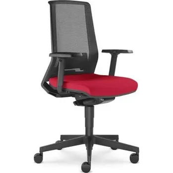 Židle kancelářská Look 270-AT, červená