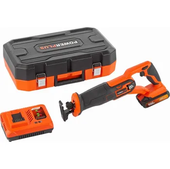 Pila ocaska PowerPlus POWDP25110 Aku ocasová pila 20V/2,0Ah SET