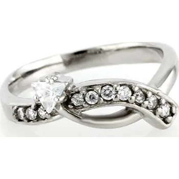 Souprava šperků MPM Prsten z chirurgické oceli Ring 7818, Silver, Size 49-50