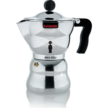 Kávovar Espresso kávovar Moka Alessi, prům. 10.4 cm - Alessi Rozměry: Průměr - 7. cm