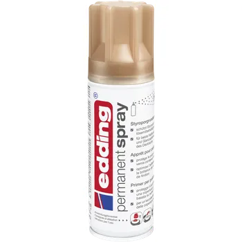 Barva ve spreji Recenze Edding 5200 podkladová barva na polystyren 200 ml hnědá
