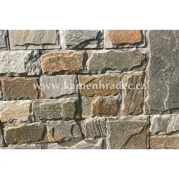 Obklad Formátovaný obklad s osekanými hranami - metalická 10 m² 25 cm