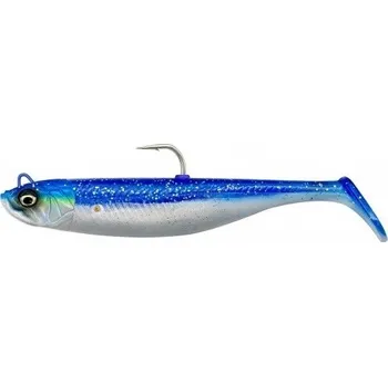 2ks - Gumová Nástraha Savage Gear Minnow Sinking 12,5cm 35gr Blue Pearl Silver