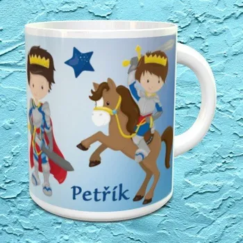 Hrnek se jménem Princ - Žlutá / Keramický 0,29 l